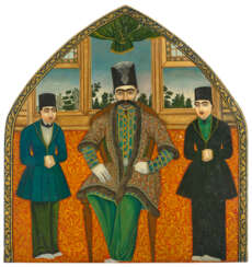 A PORTRAIT OF NASIR AL-DIN SHAH QAJAR (D.1896)