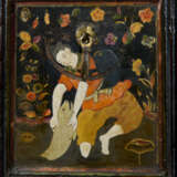 A FINELY LACQUERED MUGHAL CABINET - photo 14