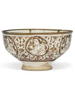 Mongolisches Reich (1206-1368). A KASHAN LUSTRE POTTERY BOWL