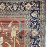 A PICTORIAL SILK HERIZ RUG - Foto 5