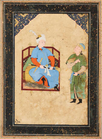 PORTRAIT OF A PRINCE WITH ATTENDANT - photo 1