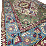 A SILK EMBROIDERED CAUCASIAN RUG - фото 5