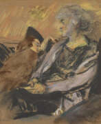 Pastel sur papier. &#201;douard Vuillard (1868-1940)