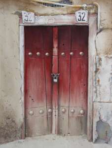 Старая дверь в Бухаре