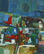 Abstract art. DAVID DRISKELL (1931-2020)