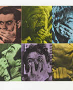 Heliogravüre. John Baldessari. Six Colorful Gags (Male)
