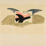 Georges Braque. Affiche pour Lettera Amorosa (Plakat für die Ausstellung "Georges Braque - René Char" in der Bibliothèque littéraire Jacques Doucet) - photo 1