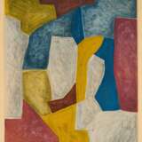 Serge Poliakoff. Composition carmin, jaune, grise et bleue - Foto 1