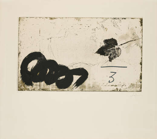 Antoni Tàpies. Fulla i tres - фото 1