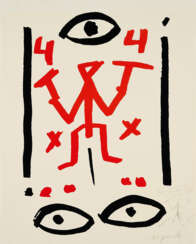 A.R. Penck. Untitled