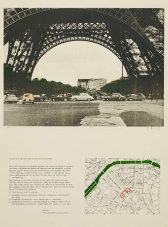 Christo. Packed Building, Project for the Ecole Militaire, Paris - photo 1