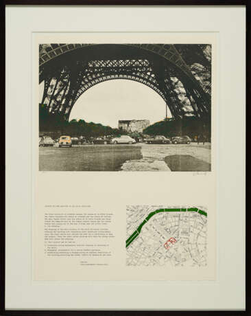 Christo. Packed Building, Project for the Ecole Militaire, Paris - Foto 2