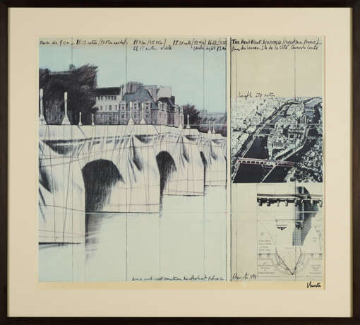 Christo. Le Pont Neuf Empaqueté, Paris, 1975-85 - Foto 2