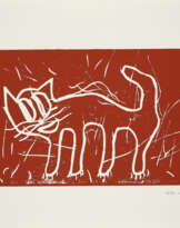 André Butzer. Ohne Titel (Katze)