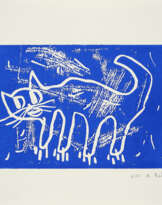 André Butzer. Ohne Titel (Katze)