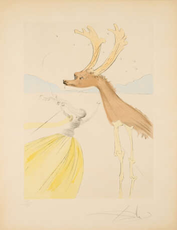 Salvador Dalí. Naphtali (Levi) (From: The Twelve Tribes of Israel) - фото 1