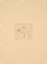 Joseph Beuys. Hirsch und Hut (From: Suite Zirkulationszeit)