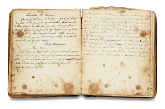 Manuscript recipe book, [United States, c.1830s and later] - Foto 4