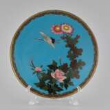 Japanese plate. Cloisonne enamel. Enamels on copper 3 - photo 1