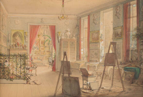 CASPAR JOHANN NEPOMUK SCHEUREN (UMKREIS) 1810 Aachen - 1887 Düsseldorf - фото 1
