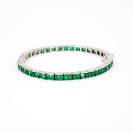 Emerald-Tennis-Bracelet - photo 2