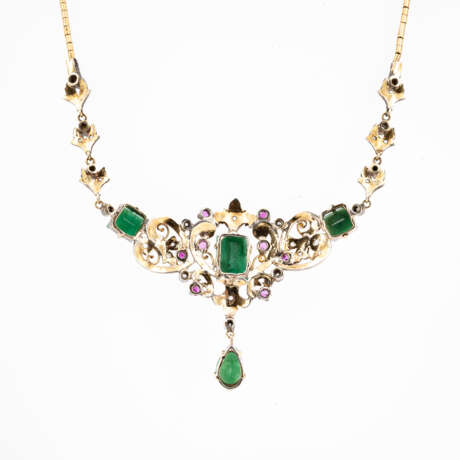 Gemstone-Diamond-Necklace - photo 2