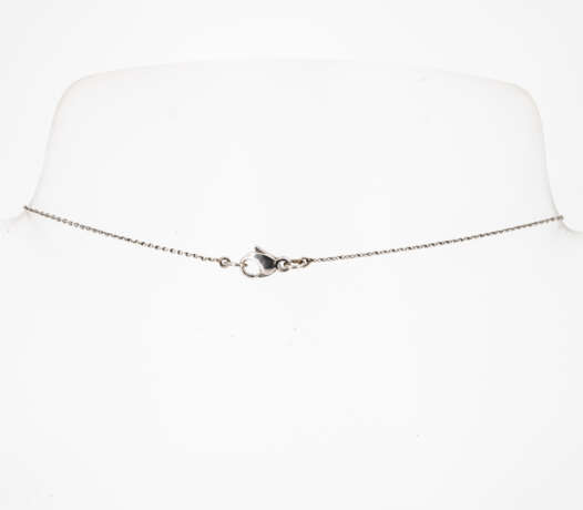 Delicate Sapphire-Diamond-Pendant-Necklace - фото 3