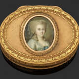 Feine Louis XVI-Goldtabatiere à Deux Couleurs - Foto 2