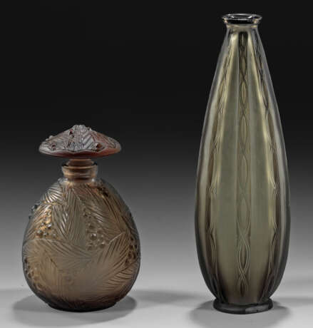 Parfumflakon und Vase von Sabino - Foto 1