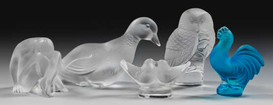 Kollektion Glasfiguren von Lalique und Baccarat - Foto 1