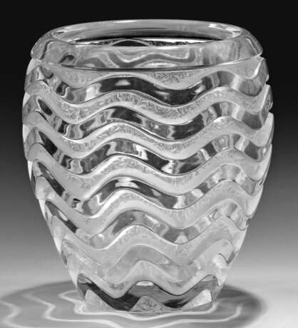 "Meandres"-Vase von Lalique - photo 1