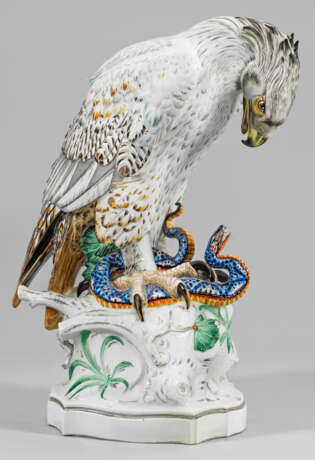 Seltene monumentale Figur "Adler mit Schlange" - Foto 1