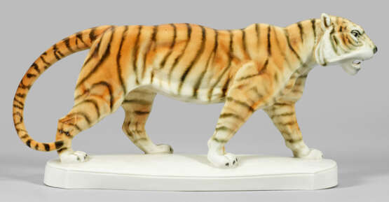 Art Déco-Tierfigur "Schreitender Tiger" - фото 1