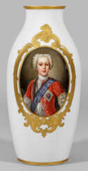 Große Porträtvase von Prinz Charles Edward Stuart