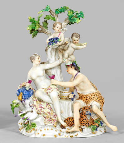 Figurengruppe "Vermählung Bacchus mit Venus" - Foto 1