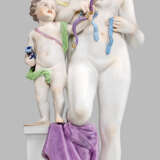 Mythologische Meissen Figurengruppe "Venus mit Amor" - фото 1