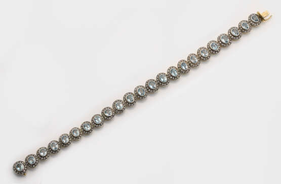 Belle Epoque Aquamarin-Diamant-Armband - фото 1