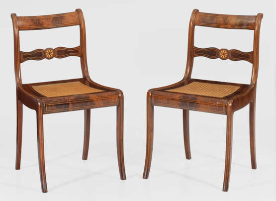 Paar Biedermeier-Stühle - фото 1