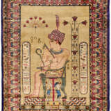 Alter Kirman-Bildteppich im ägyptischen Stil - Foto 1