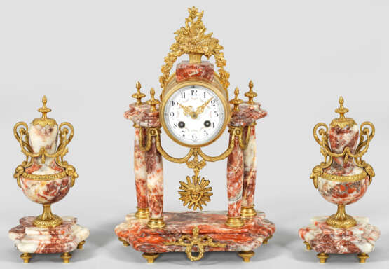 Uhrengruppe im Louis XVI-Stil - Foto 1