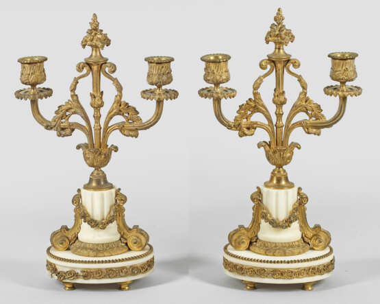 Paar Girandolen im Louis XVI-Stil - photo 1