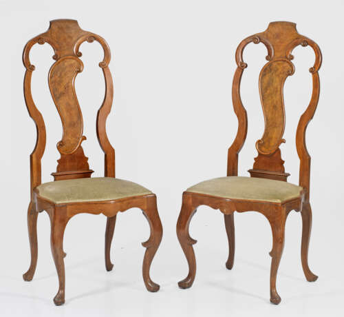 Paar Barock-Stühle - фото 1