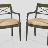 Paar Armlehnstühle im Regency-Stil - photo 1