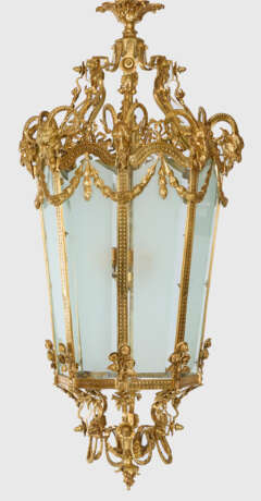 Imposante Deckenampel im Louis XVI-Stil - Foto 1