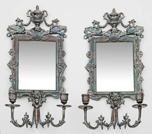 Paar Napoleon III-Spiegelappliken - Foto 1