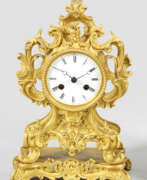 Декоративные часы. Kleine Kaminuhr im Louis XV-Stil