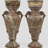 Paar große Art Déco-Vasen als Cachepots - фото 1