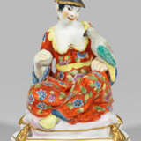 Meissen Pagode "Chinesin mit Papagei" - Foto 1