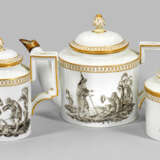 Klassizistisches Tee-Dejeuner mit Grisaillemalerei - Foto 1