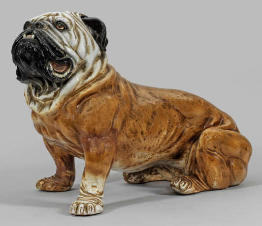 Lebensgroße Tierfigur "Englische Bulldogge" - фото 1
